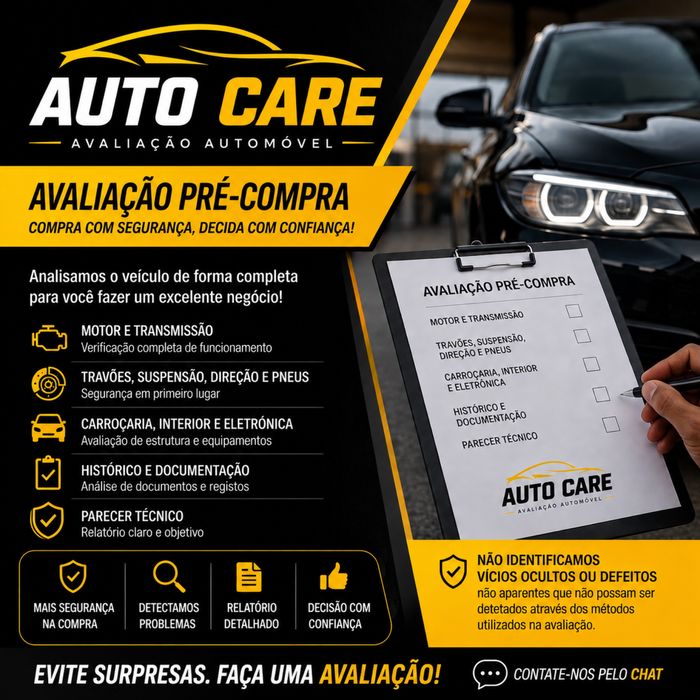 Avaliação pré compra (AUTO)