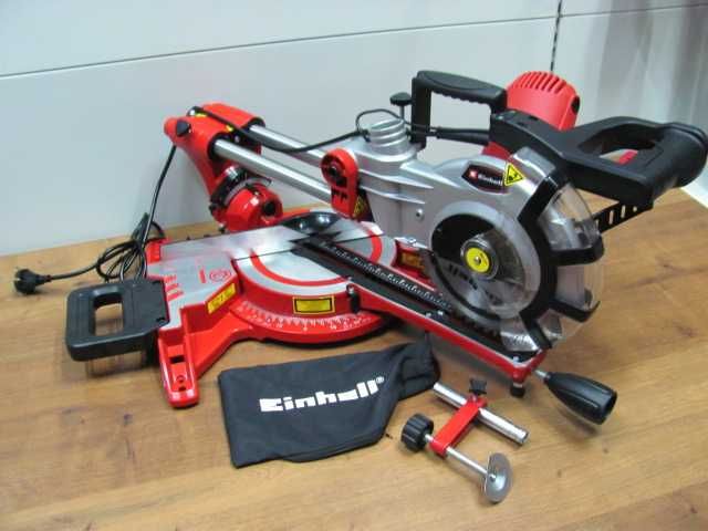 Пила торцювальна з протяжкою 310 мм Einhell TC-SM 2131/2 Dual та Торцовка Einhell TC-MS 2112 привезено з Німеччини
