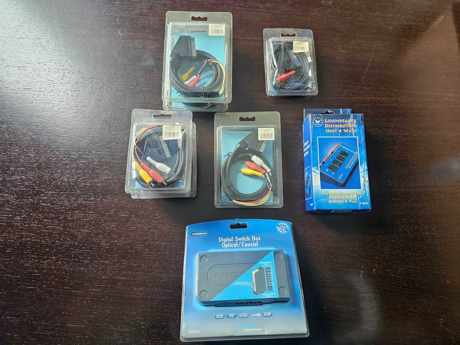 Extensor de infravermelhos, cabo scart, digital ótica/coaxial64739903396355123