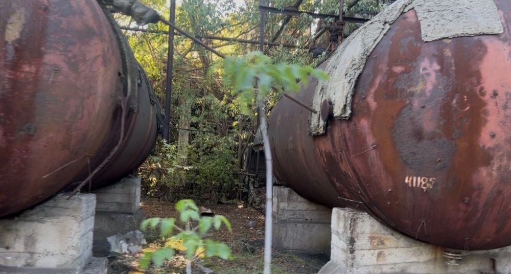 Ємність біметал, бочка биметалическая, емкость 25 м.куб.