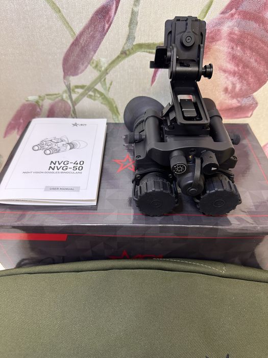 Прилад нічного бачення AGM NVG-40/50 NW1 білий фосфор