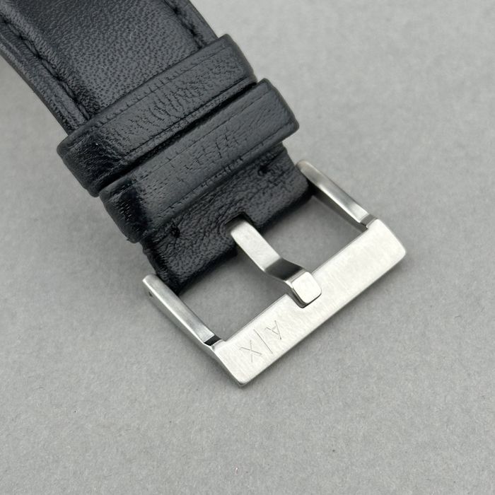 Zegarek vintage Armani Exchange – męski naręczny | czarna tarcza