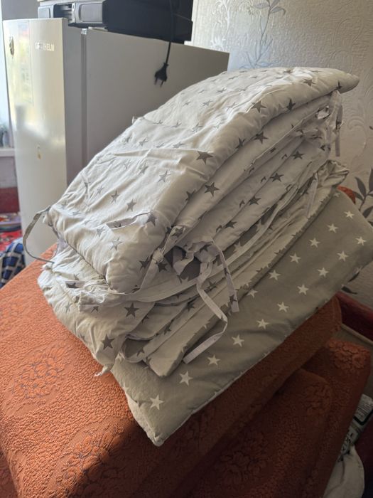 Манеж ліжко дитяче з маятником захист кокон балдахин в подарунок