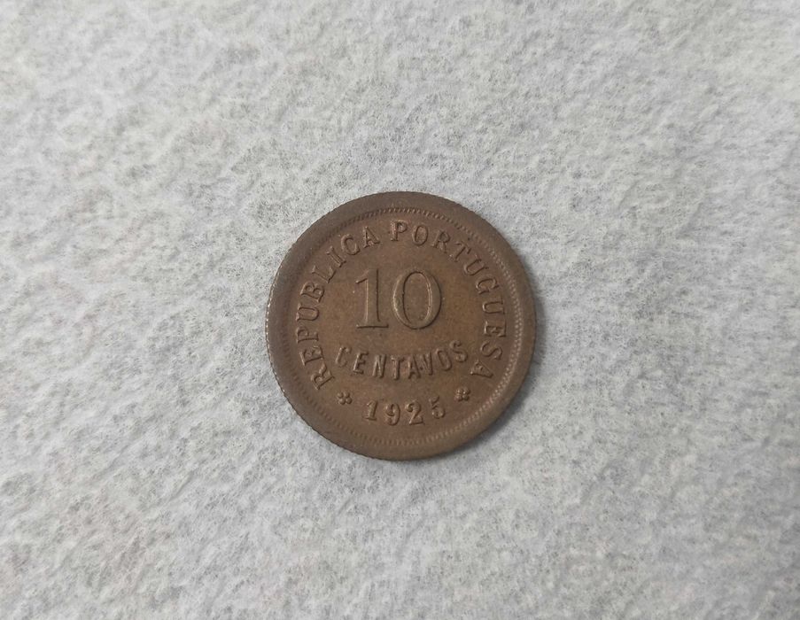 Moeda de 10 Centavos 1925 - SOBERBA