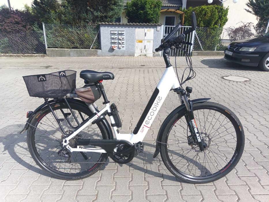 Rower elektryczny Ecobike LX300, bogato doposażony