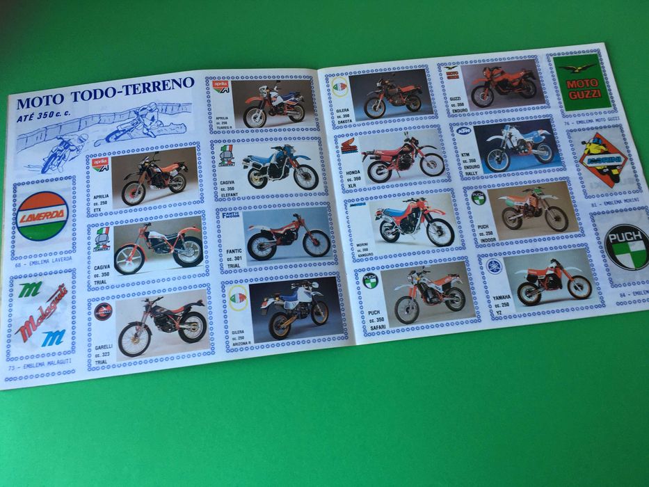 Rara Caderneta Moto Show Anos 80 Completa