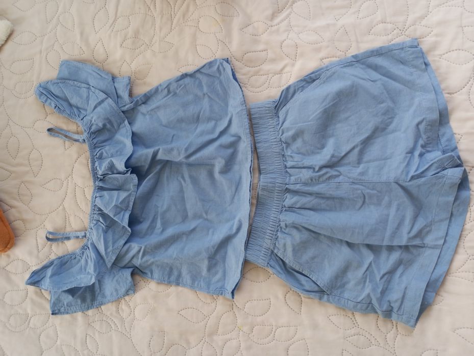 Літній костюм для дівчинки H&M 134 см.  Футболки 100% котон 134 см