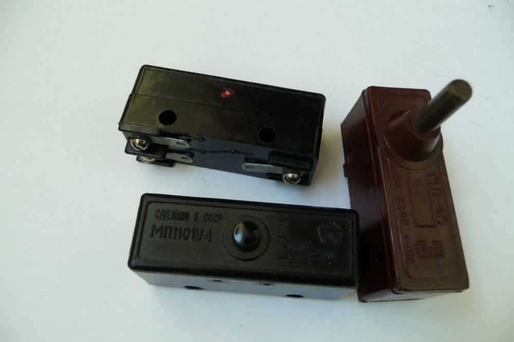 Микропереключатели МП ТП П2Т СССР