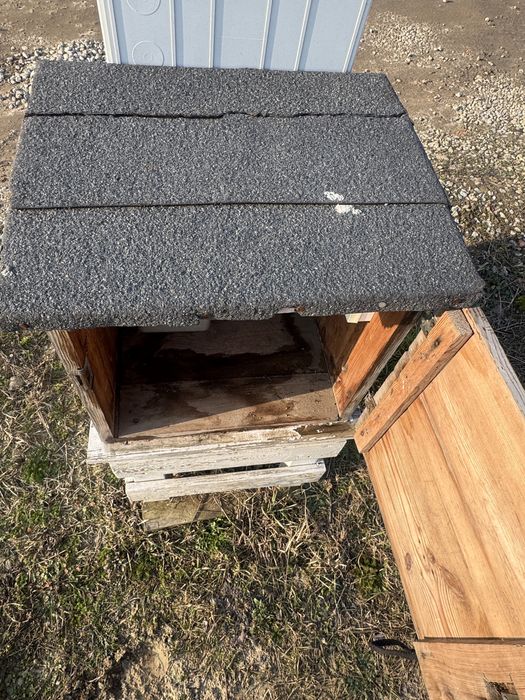 Skrzynka elektryczna budowlana drewniana samoróbka + kabel 2m