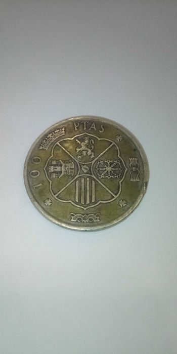 Moeda de 100 pesetas de1966 *66