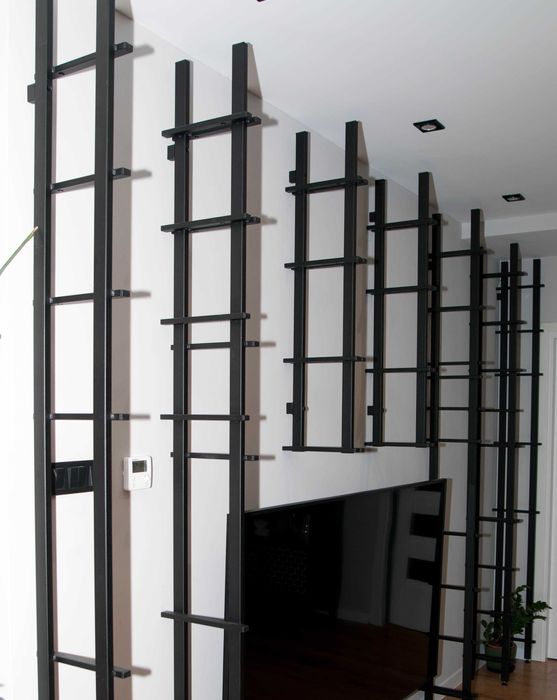 Meble loftowe, zabudowy regały typu loft