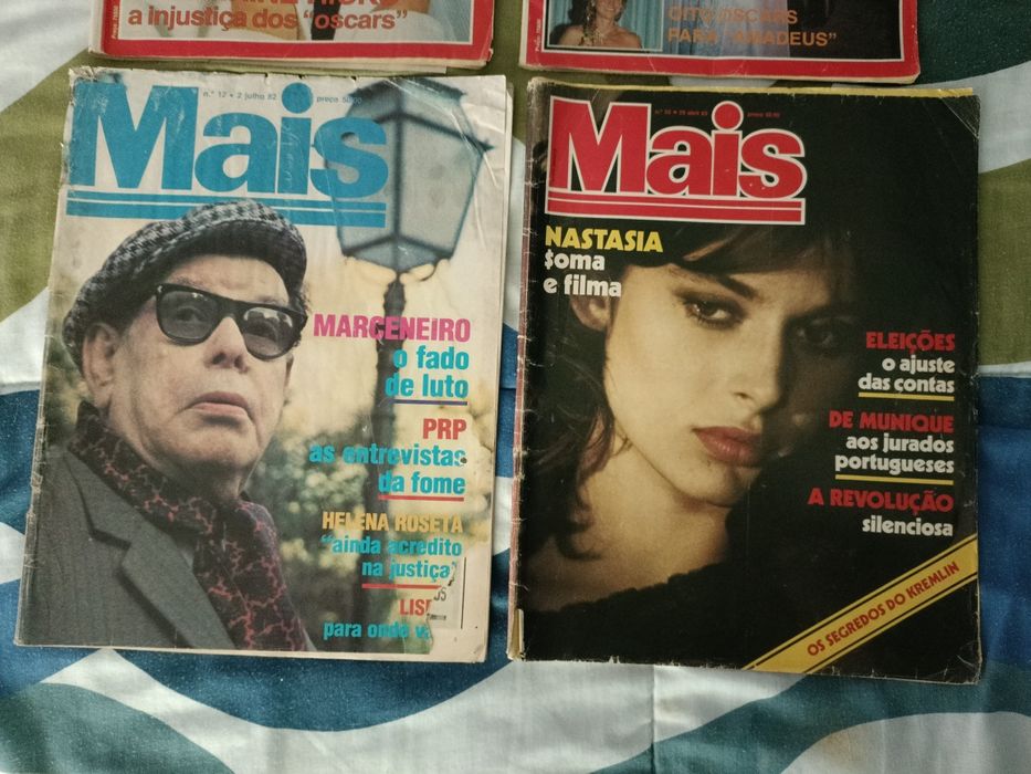 Revistas Mais n 12, 55, 155 e 158