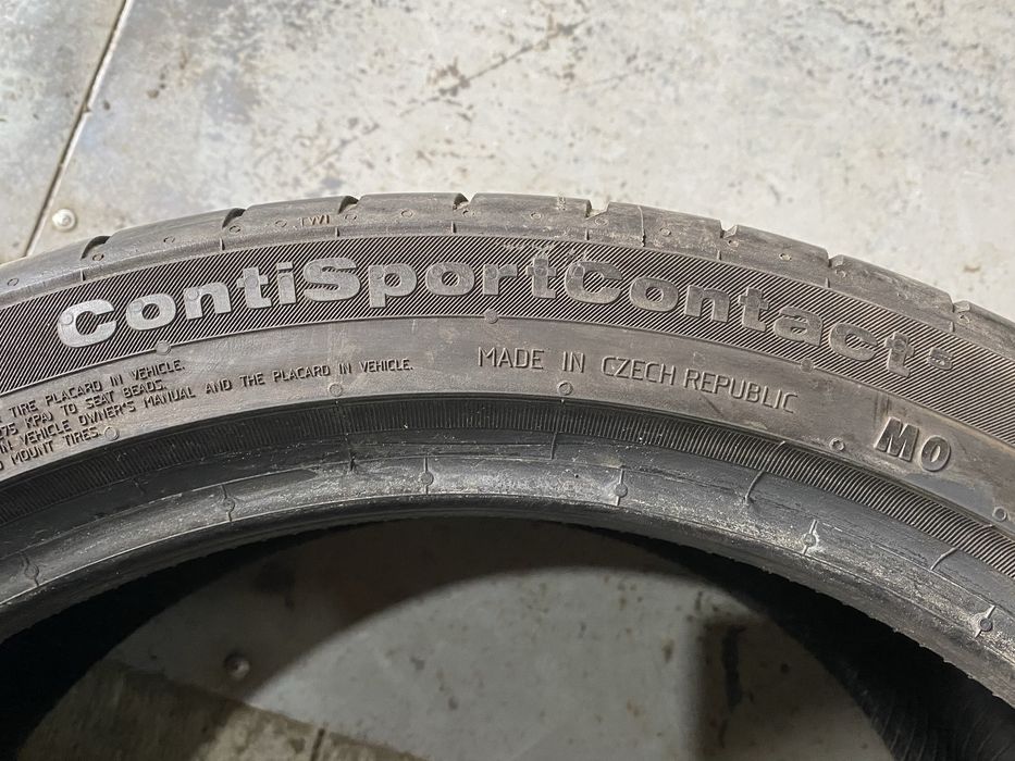 2шт 95+% 255/35R18 Continental ContiSportContact 5