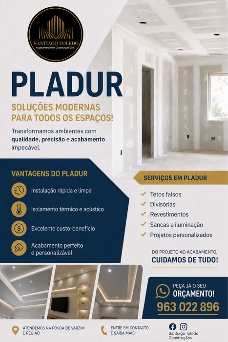 Servico de pladur