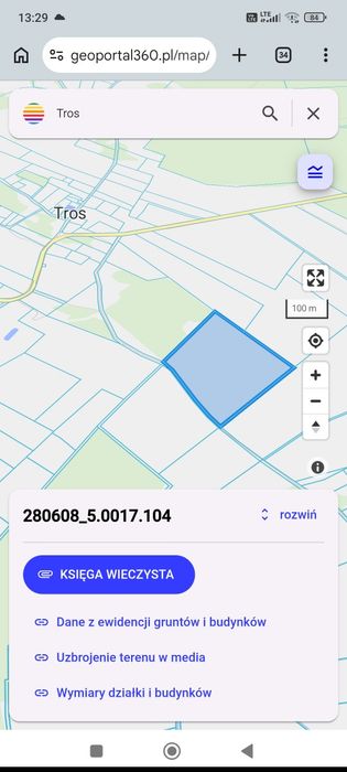Ziemia rolna 6,32ha