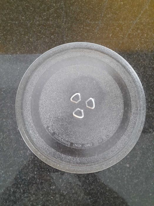 Prato microondas 24,5 cm diâmetro