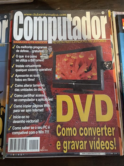 Revistas computador n115 e n119