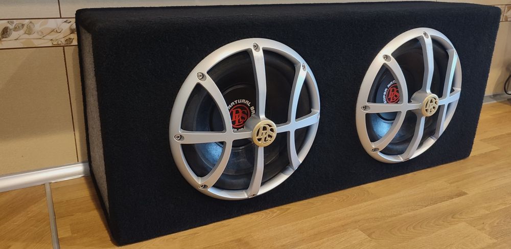 Skrzynia Basowa DLS KW 10 ,400w rms , 2x10" 25cm hi end oldschool tuba