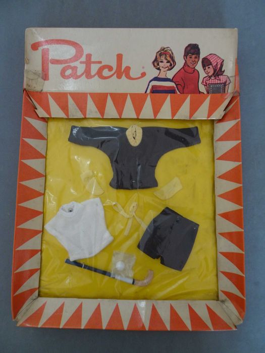 Roupa original na embalagem antiga boneca Sindy - Patch
