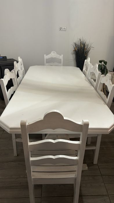Vendo Mesa de Madeira 8 Lugares