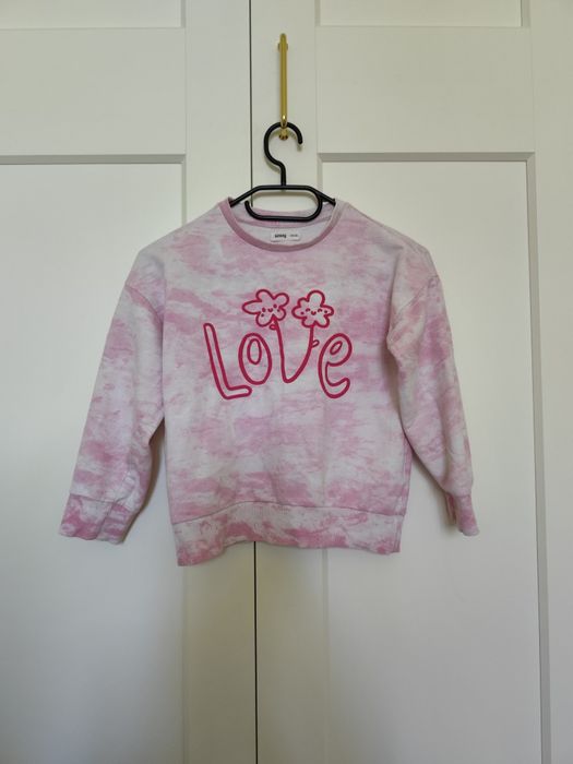 Bluza dziewczęca dla dziewczynki z napisem