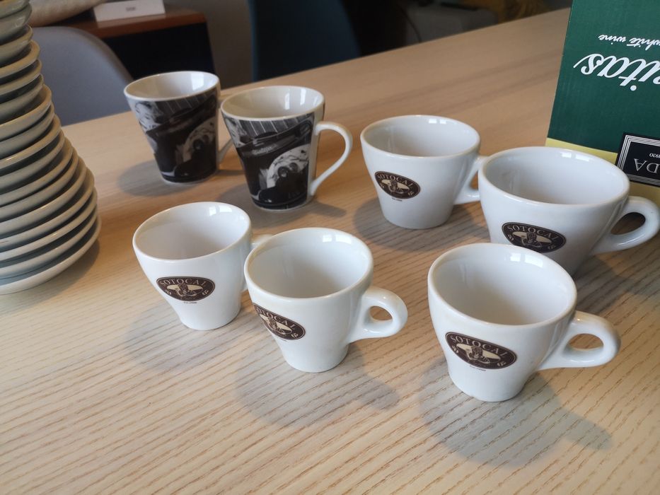 30 Chávenas Café e Meia de Leite Sotocal