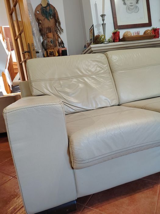 Sofá em pele - design e qualidade