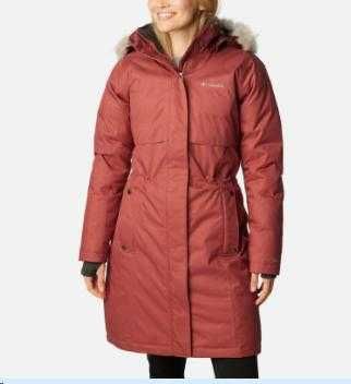 зимовий пуховик коламбія