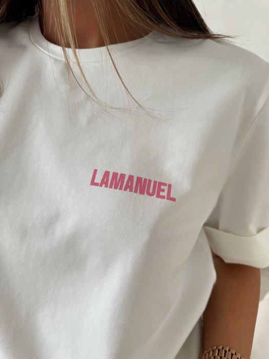 Tshirt Best Basic biały La Manuel