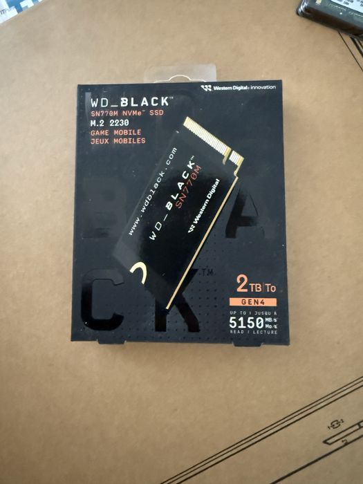 Dysk SSD WD Black SN770M 2TB M.2 NVME 2230