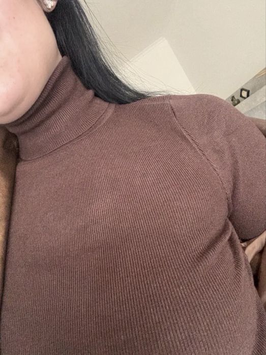 Гольф жіночій (колір кава ) 42-48 розмір