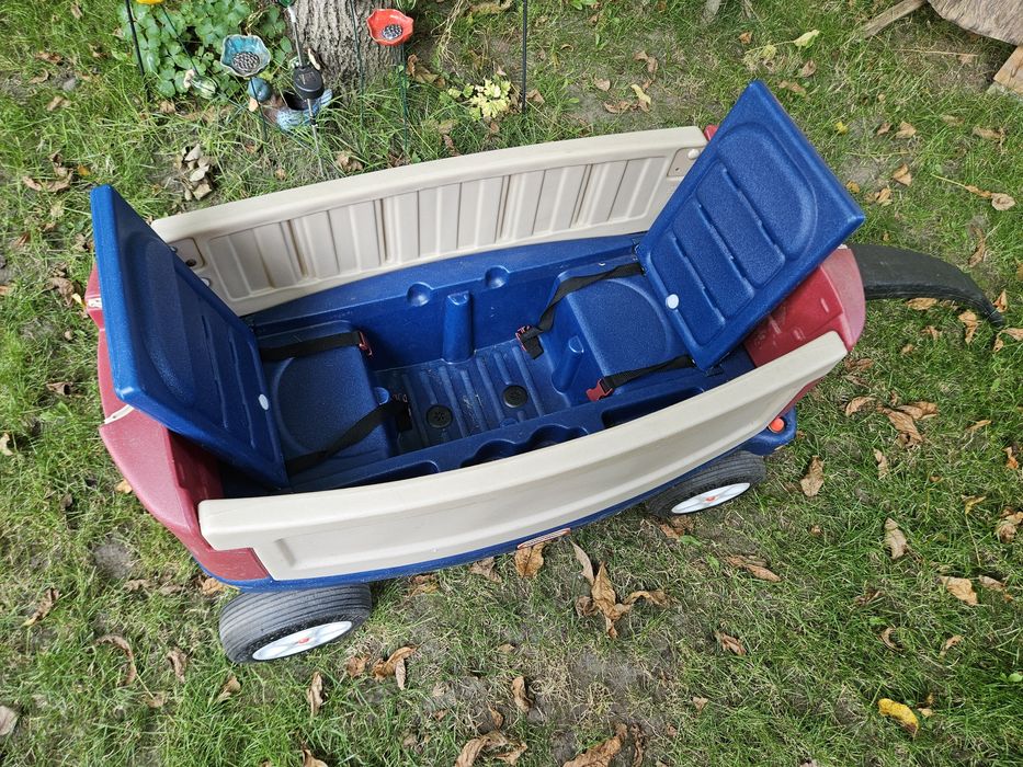 Little Tikes Wagon Ławka Ride Relax 600913 wózek wagonik dla 2 dzieci