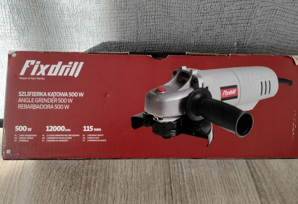 Szlifierka kątowa 500W