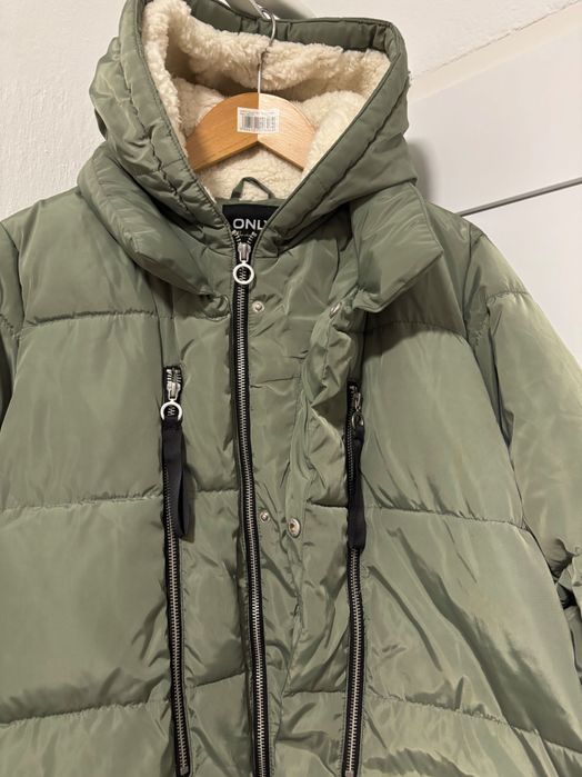 Damska ciepła kurtka zimowa plus size