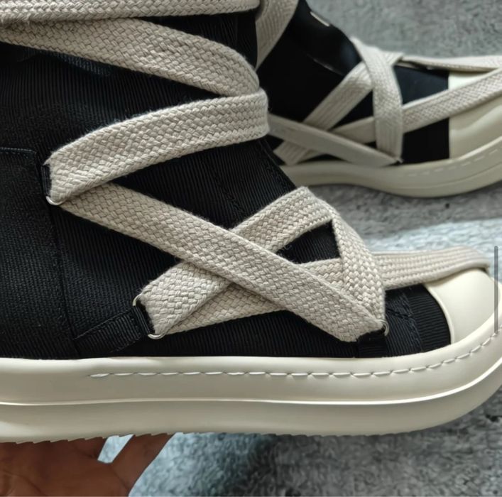 кеди Rick Owens Jumbo Lace Hexagram Ramones рік овенс