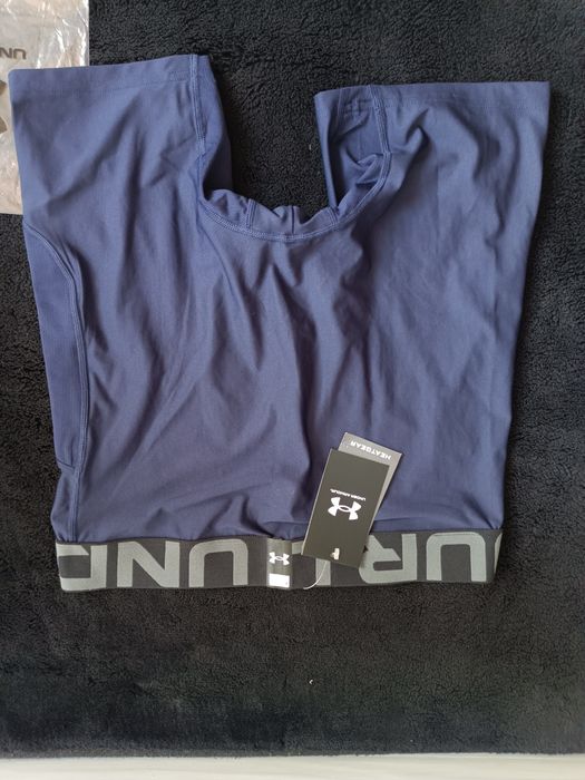 Lajkry legginsy termoaktywne męskie under armour rozmiar L
