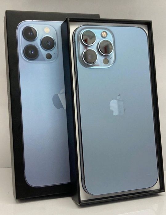 Apple iPhone 13 Pro Max 128GB Azul c/caixa, fatura e garantia