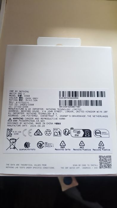 Cмарт часы  nothing cmf watch pro 2