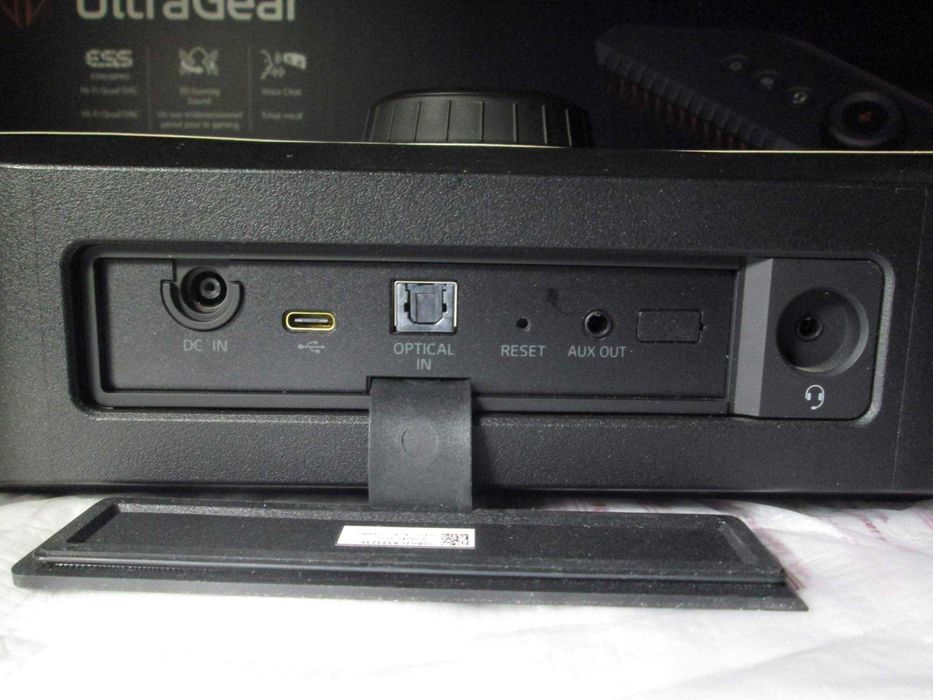 LG UltraGear GP9 3D DTS, ESS HiFi Quad DAC - stan PERFEKT