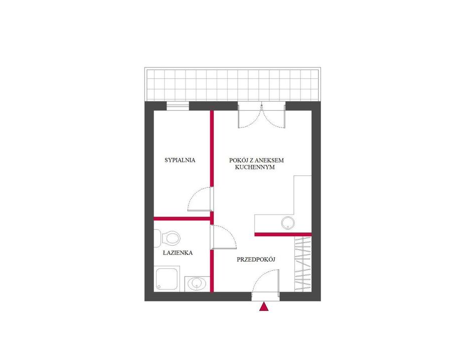 Bez nakładów, do wejścia, parking, duży balkon