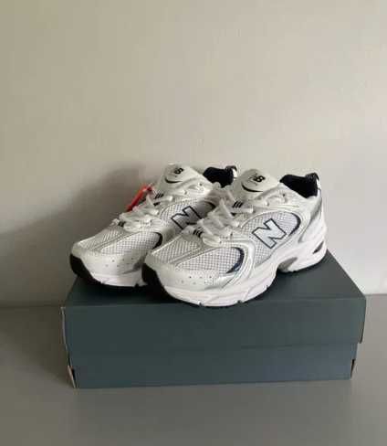 New Balance 530 roz. 40 białe / srebrne z pudełkiem