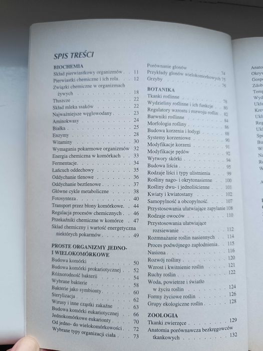 Tablice biologiczne