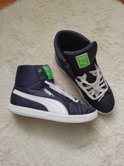 Buty Puma Archive Lite Mid 41 granatowe za kostkę