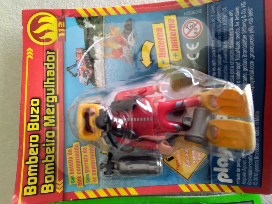 Bonecos playmobil - novos - ainda embalados