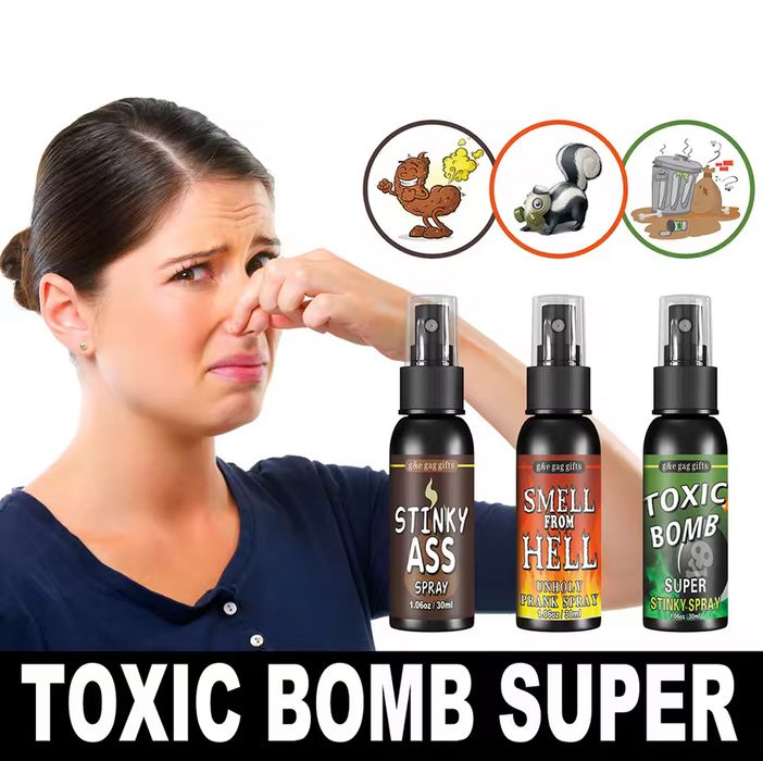 Вонючие спреи Jue-Fish для розыгрыша