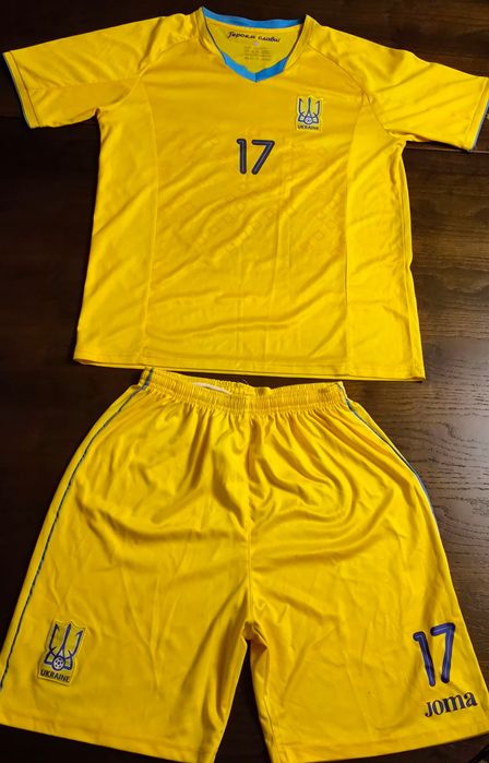 Футбольна форма футболка+шорти Збірна України УАФ