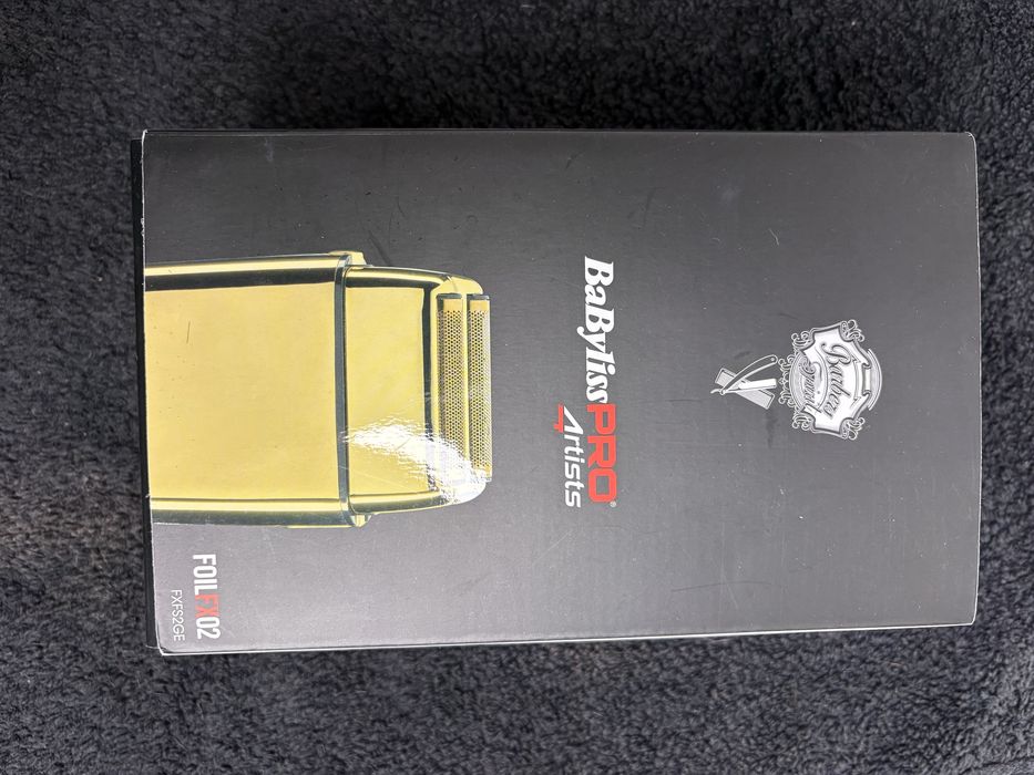 Máquina Barbear FoilFx02ge Gold Shaver 4artists Babyliss Pro