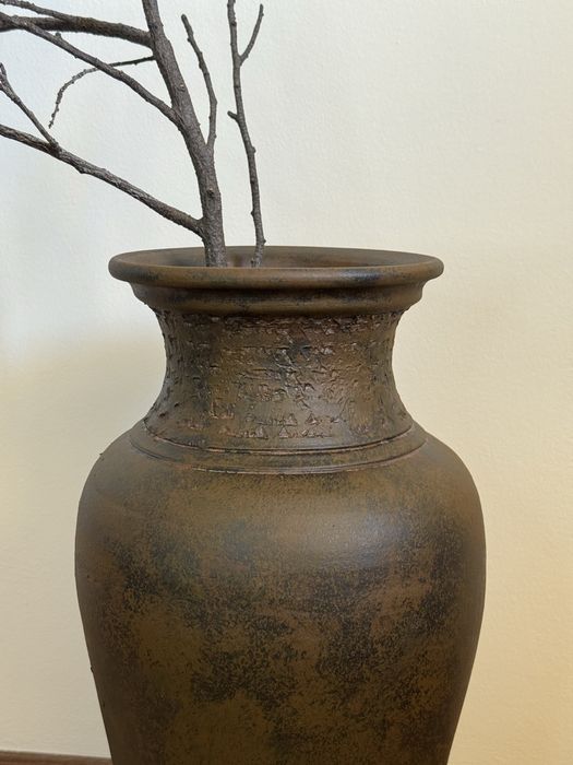 Vaso / jarra de barro 50cm