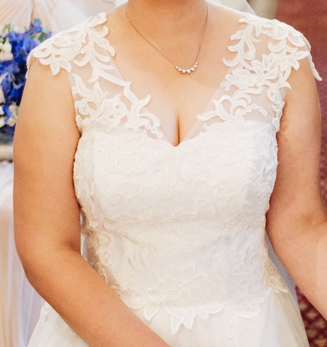 Suknia ślubna + welon