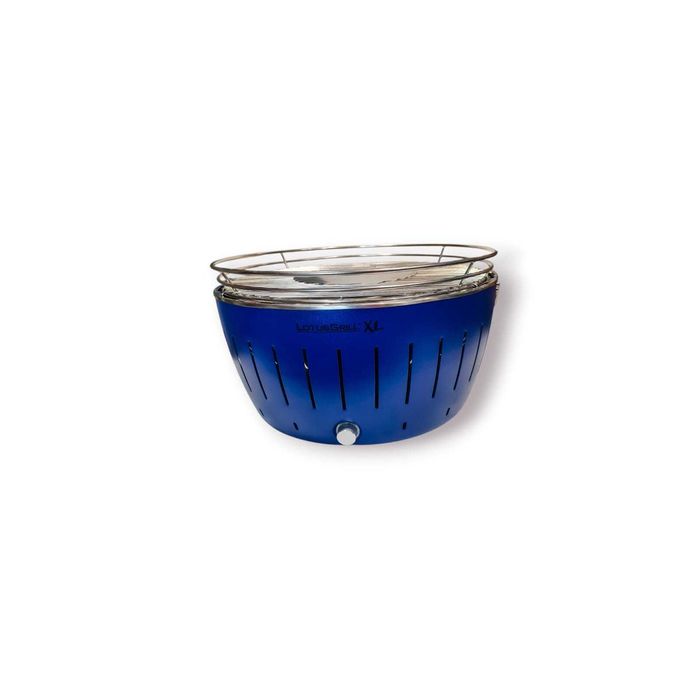 Grelhador Carvão Sem Fumo LotusGrill XL (Azul)+ Saco Transporte — Novo